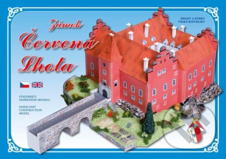Zámek Červená Lhota (Stavebnice papírového modelu)