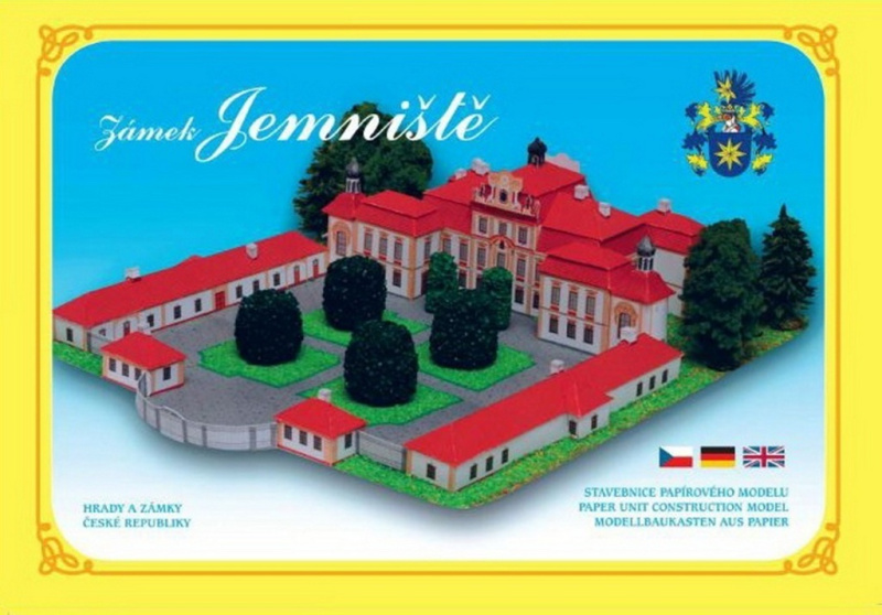 Zámek Jemniště (Stavebnice papírového modelu)