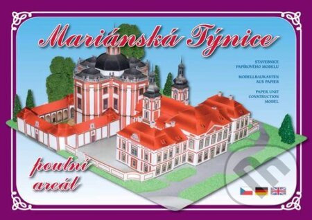 Mariánská Týnice poutní areál (Stavebnice papírového modelu)