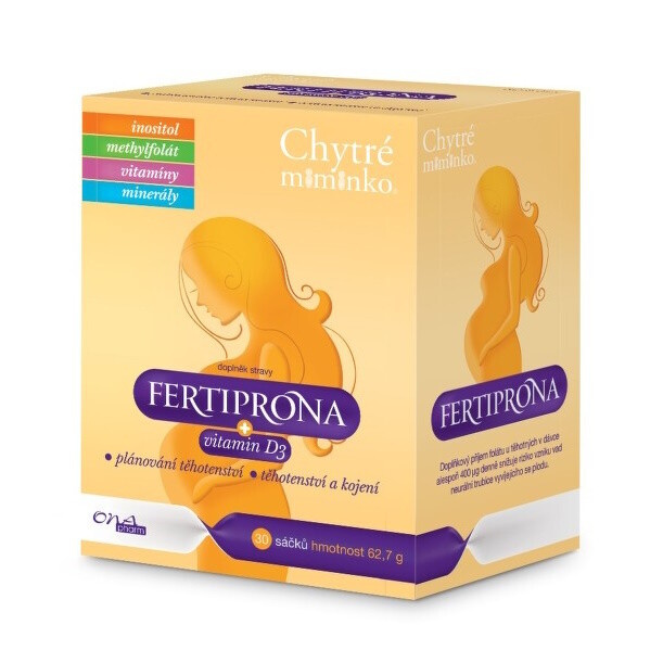 FERTIPRONA Inositol a Metylfolát 30 sáčků