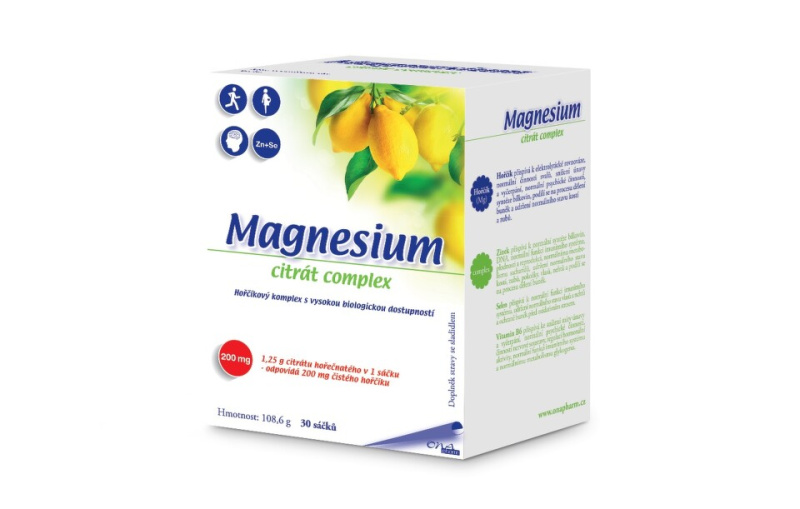 ONAPHARM Magnesium citrát complex 30 sáčků