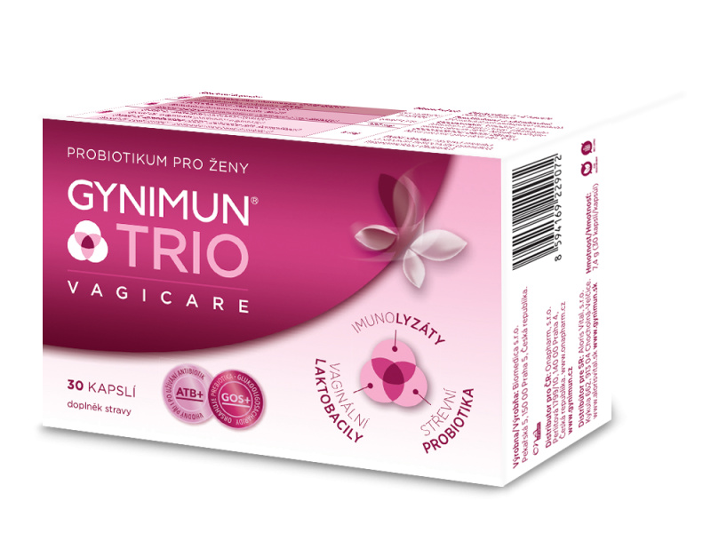 GYNIMUN Trio vagicare 30 kapslí