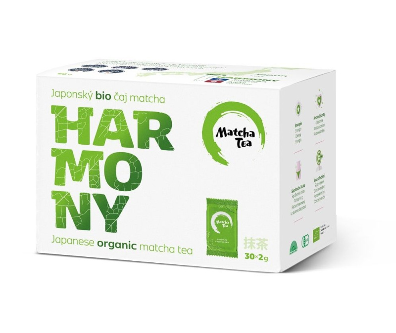 Čajová květina Matcha Tea Harmony zelený čaj 30 x 2 g