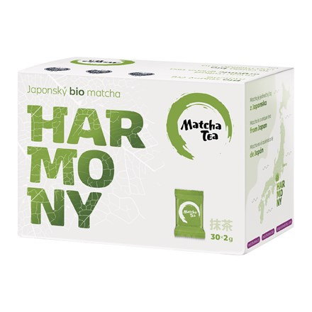 Čajová květina Matcha Tea Harmony zelený čaj 30 x 2 g