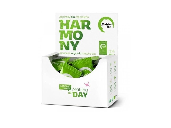 Čajová květina Matcha Tea Harmony zelený čaj 30 x 2 g