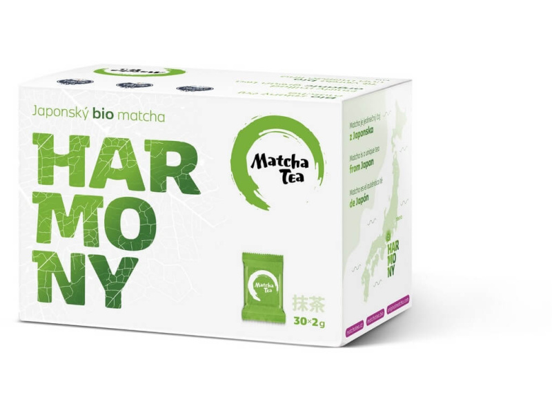 Čajová květina Matcha Tea Harmony zelený čaj 30 x 2 g