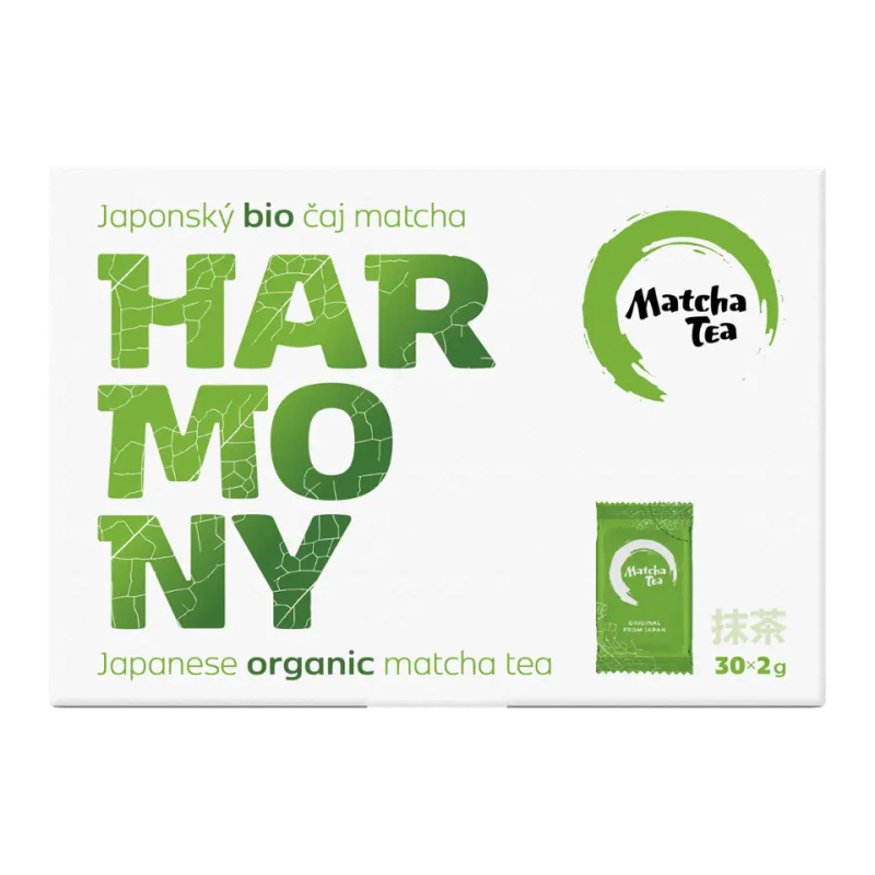 Čajová květina Matcha Tea Harmony zelený čaj 30 x 2 g