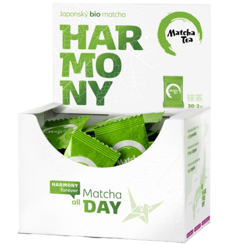 Čajová květina Matcha Tea Harmony zelený čaj 30 x 2 g