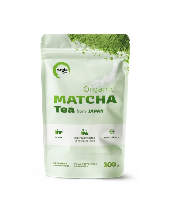 MATCHA TEA Tea a japan čaj BIO 100 g