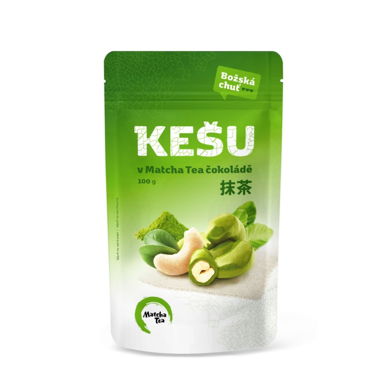 MATCHA TEA Kešu v čokoládě 100 g