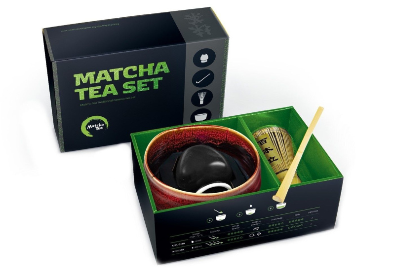 Matcha Tea Matcha Set Profi Kaito dárková sada pro přípravu nápoje
