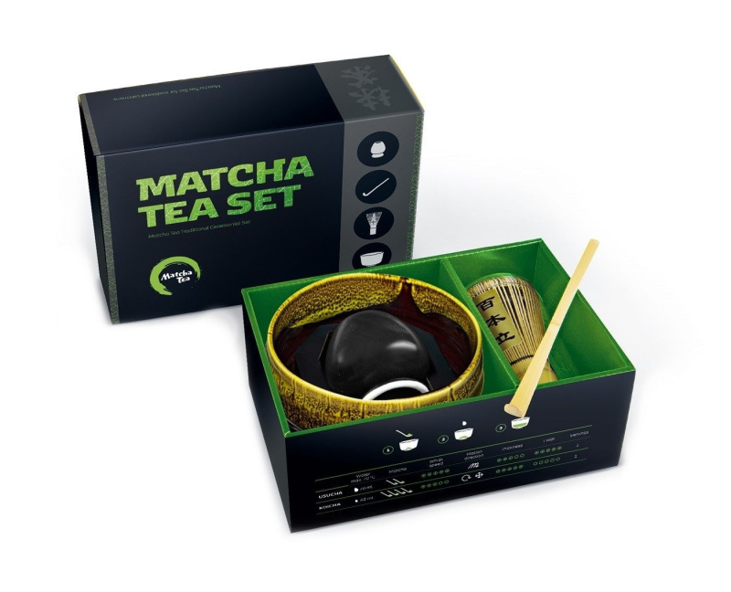 Matcha Tea Matcha Set Profi Akeno dárková sada pro přípravu nápoje