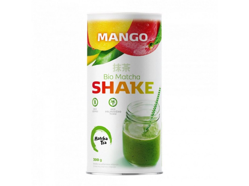 MATCHA TEA Shake mango BIO 300 g
