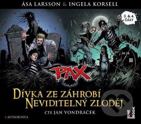 Pax 3,4 - Dívka ze záhrobí, Neviditelný zloděj (audiokniha) - audiokniha z kategorie Beletrie pro děti