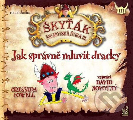 Jak správně mluvit dracky - CDmp3 (Čte David Novotný) - Cressida Cowellová