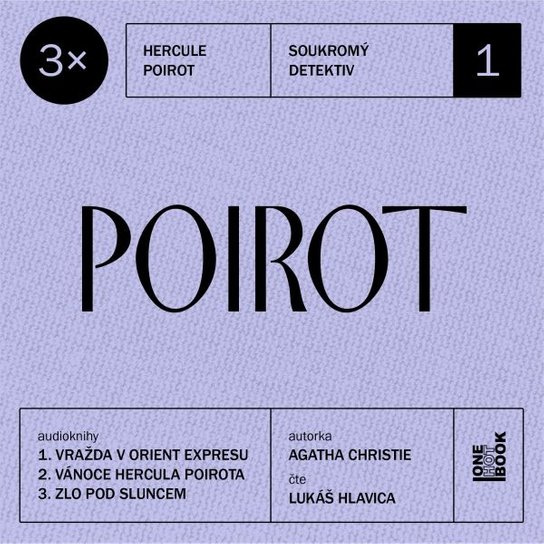 3x Poirot #1 -  Agatha Christie