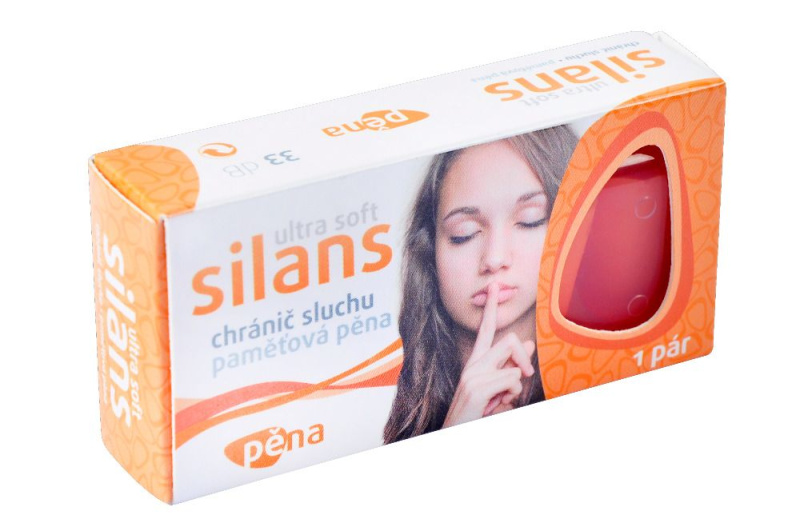 Chránič sluchu SILANS STANDARD Ultra Soft paměťová pěna