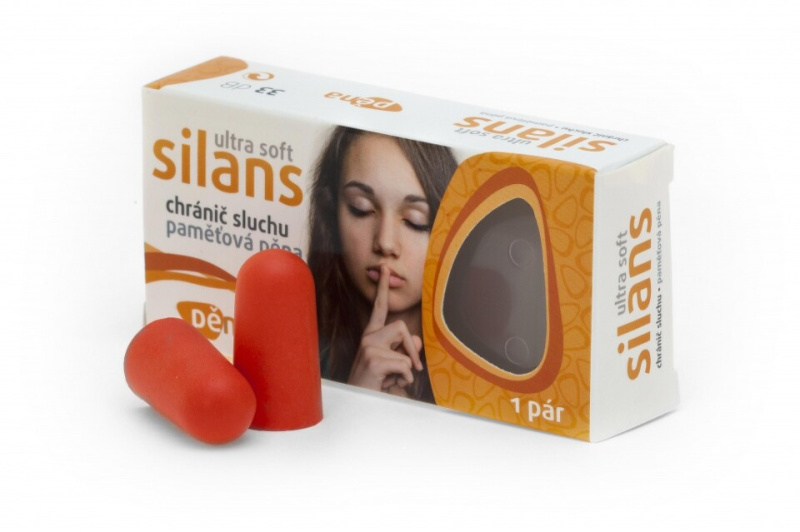 Chránič sluchu SILANS STANDARD Ultra Soft paměťová pěna