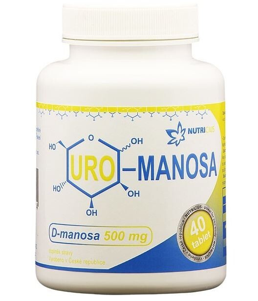 NUTRICIUS URO-manosa 40 tablet