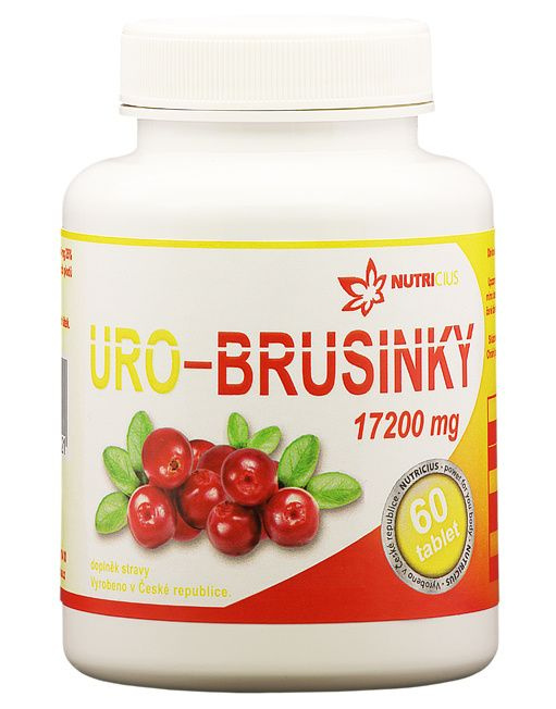 NUTRICIUS Uro-brusinky 60 tablet