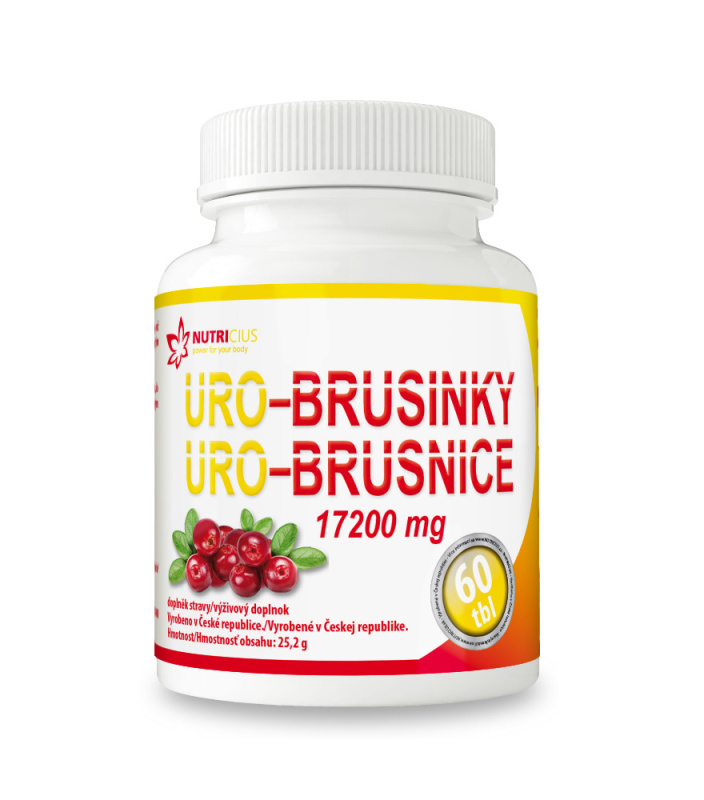 NUTRICIUS Uro-brusinky 60 tablet