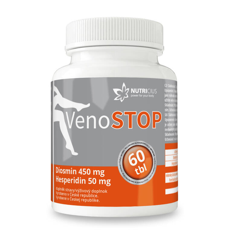 Nutricius VenoSTOP Diosmin 450 mg Hesperidin 50 mg 60 tablet