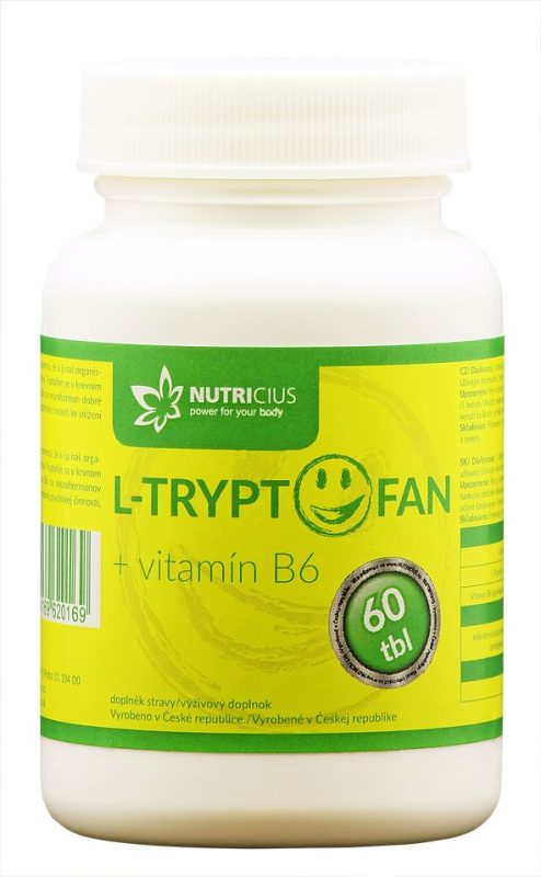 NUTRICIUS L-Tryptofan + vitamin B6 60 tablet