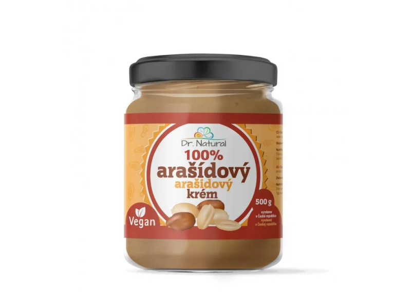Dr. Natural Arašídový krém 100% 500 g