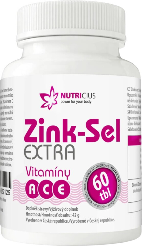 NUTRICIUS Zink-Sel extra 60 tablet