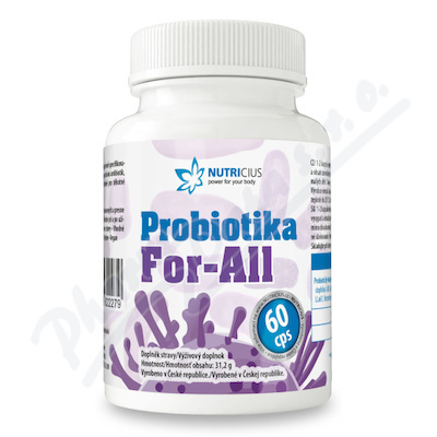 NUTRICIUS Probiotika for-all 60 kapslí
