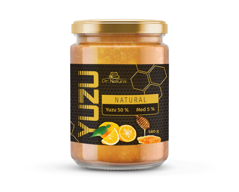Dr. Natural Yuzu + Med natural 580 g