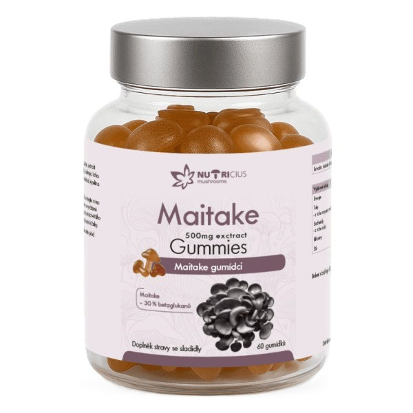 Maitake 500mg gummies 60ks