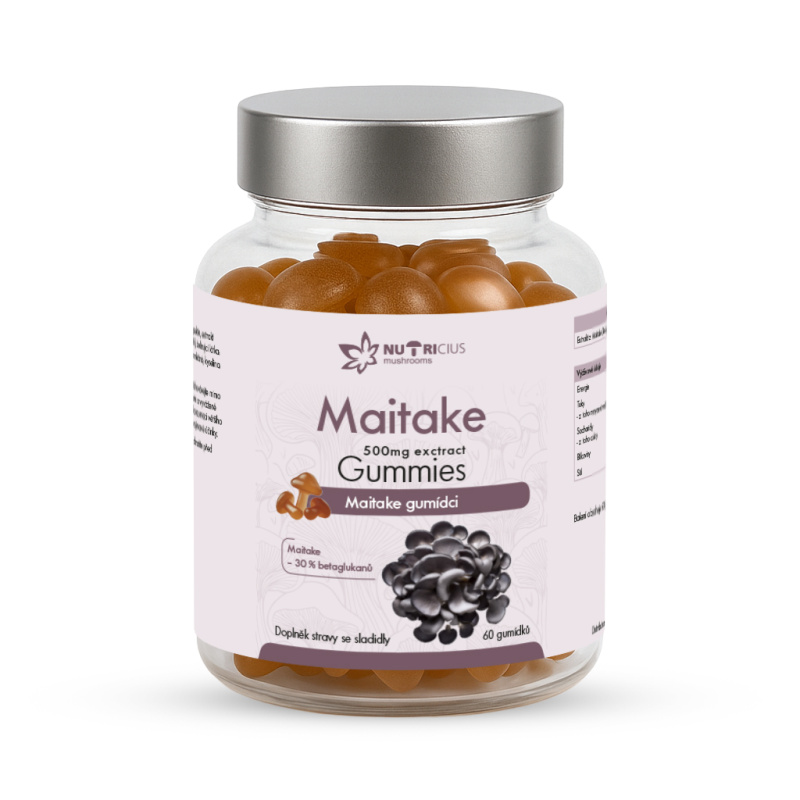 Maitake 500mg gummies 60ks