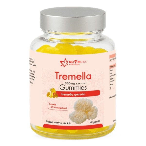Tremella 500mg gummies 60ks