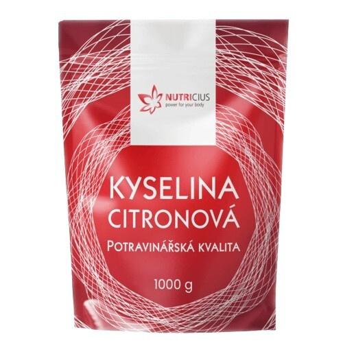Kyselina citronová potravinářská kvalita 1000g