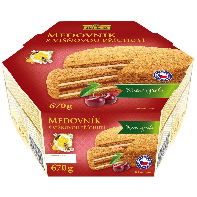 Můj dortík Medovník s višňovou příchutí