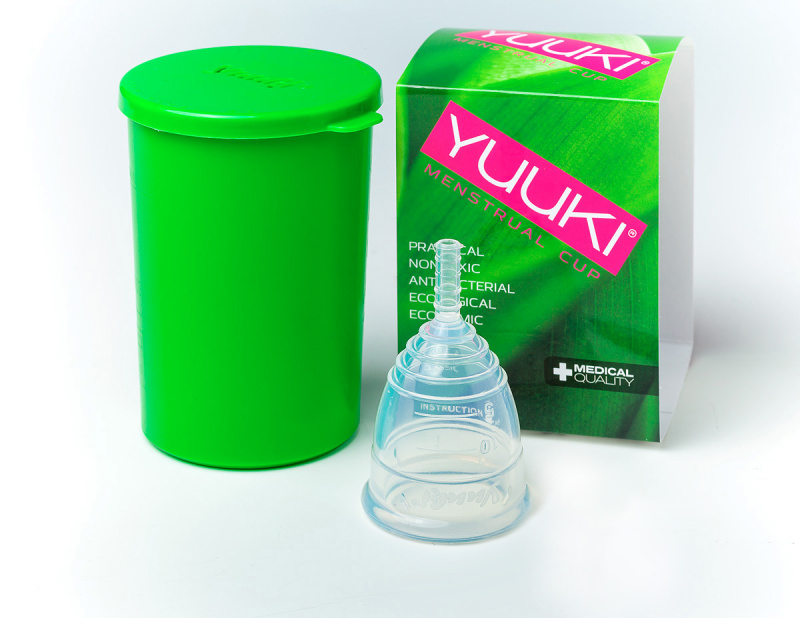 Yuuki Menstruační kalíšek SOFT Velikost: menší (vhodný pro ženy před porodem)