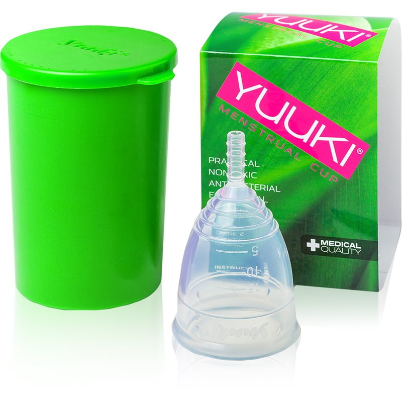 Yuuki Menstruační kalíšek SOFT Velikost: menší (vhodný pro ženy před porodem)