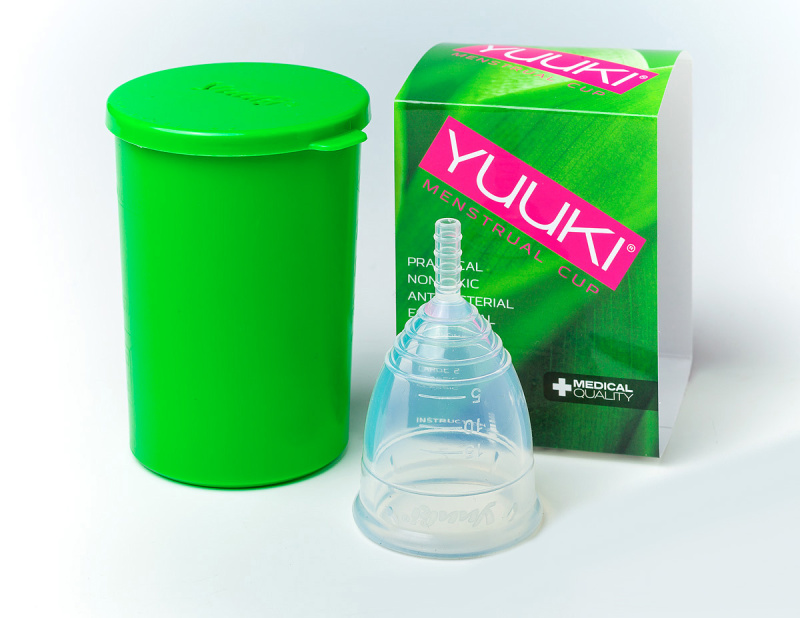 Yuuki Menstruační kalíšek SOFT Velikost: větší (vhodný pro ženy po porodu)