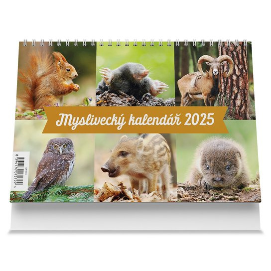 Myslivecký 2025 - stolní kalendář -  Autor Neuveden