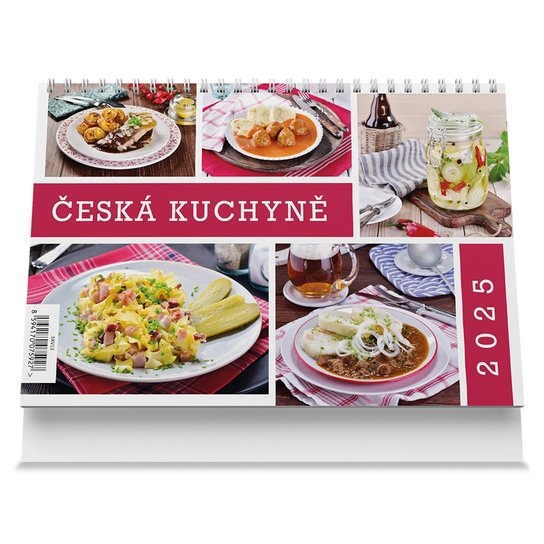 Česká kuchyně 2025 - stolní kalendář -  Autor Neuveden