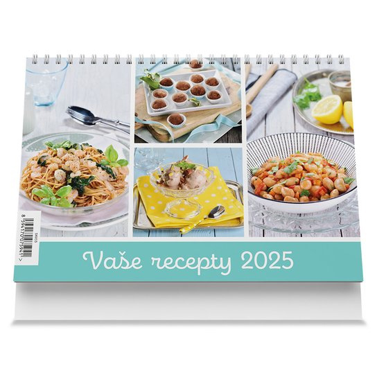 Vaše recepty 2025 - stolní kalendář -  Autor Neuveden