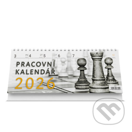 Pracovní kalendář 2026 - stolní kalendář
