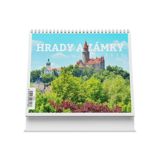 Hrady a zámky 2027 - Stolní kalendář -  Autor Neuveden