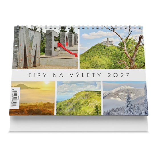 Tipy na výlety 2027 - Stolní kalendář -  Autor Neuveden