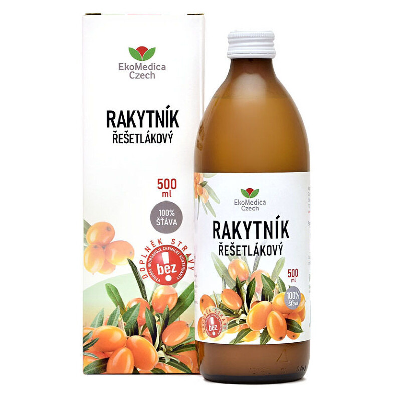 EKOMEDICA Rakytník řešetlákový 500 ml