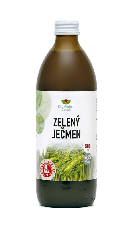EKOMEDICA Zelený ječmen 500 ml