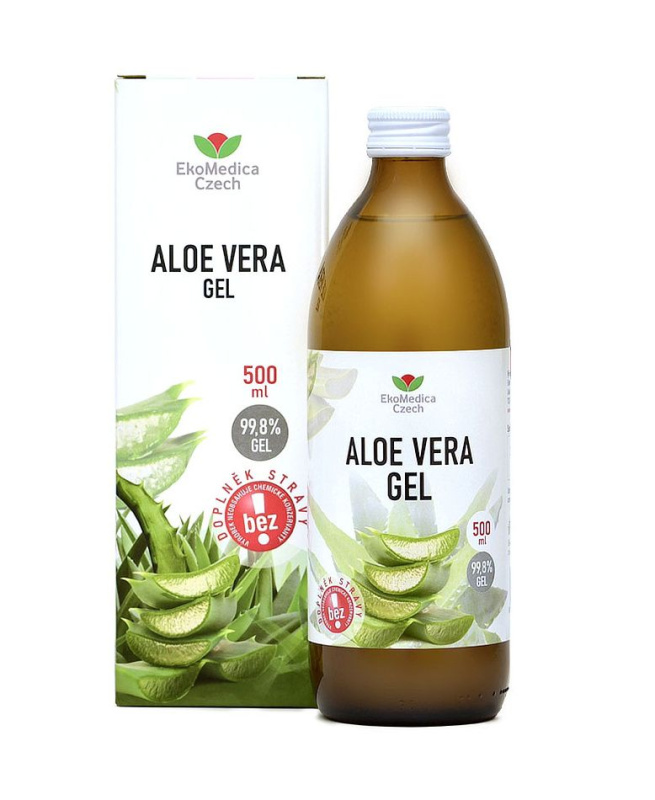 EKOMEDICA Aloe vera gel 500 ml