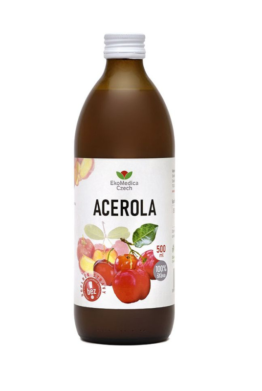 EKOMEDICA Acerola 100% šťáva 500 ml