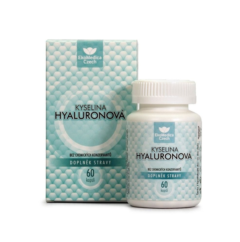 EKOMEDICA Kyselina hyaluronová 60 kapslí